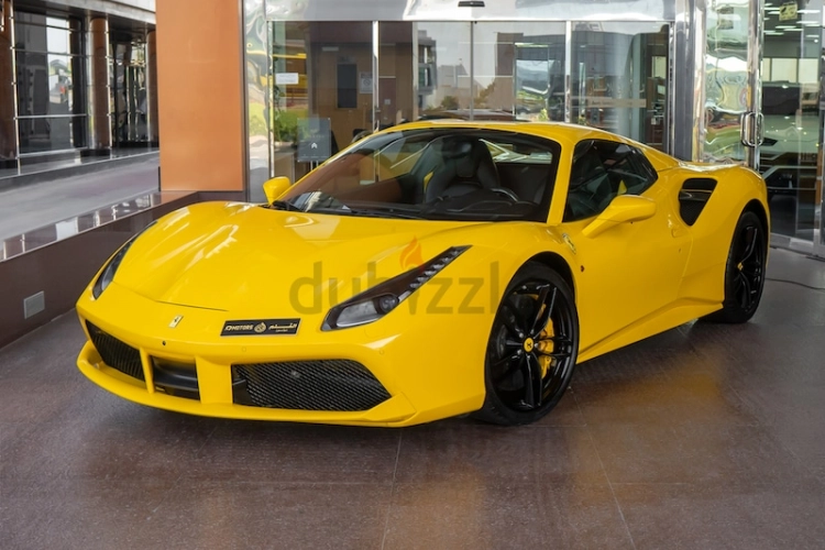 Ferrari 488 Spider, год 2017, цвет Yellow-Gasoline, пробег 10,000 km, фото 3306