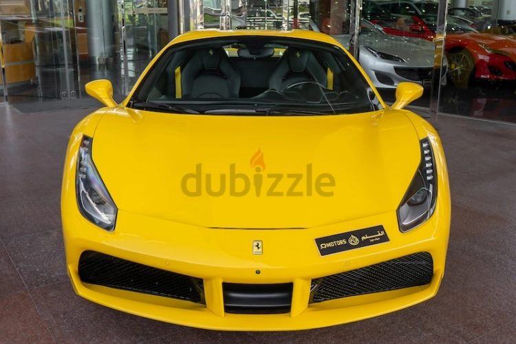 Ferrari 488 Spider, год 2017, цвет Yellow-Gasoline, пробег 10,000 km, фото 3307