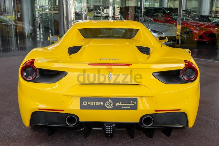 Ferrari 488 Spider, год 2017, цвет Yellow-Gasoline, пробег 10,000 km, фото 3311