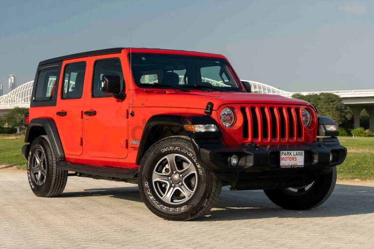 Jeep Wrangler Unlimited, год 2018, цвет Red-Gasoline, пробег 76,000 km, фото 4918