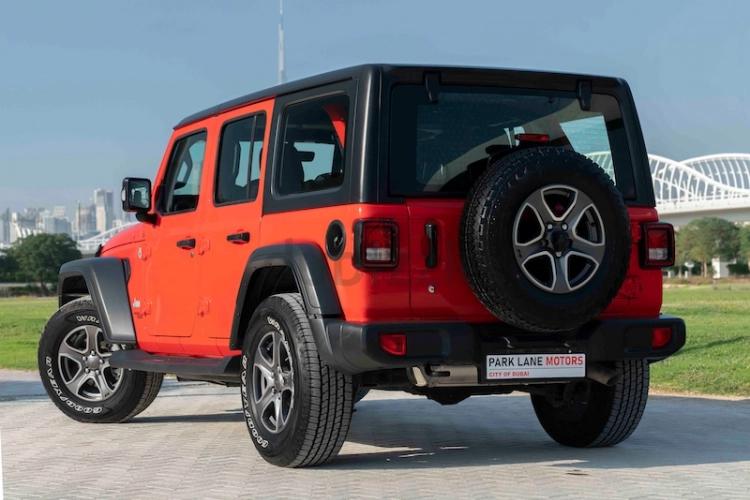 Jeep Wrangler Unlimited, год 2018, цвет Red-Gasoline, пробег 76,000 km, фото 4919