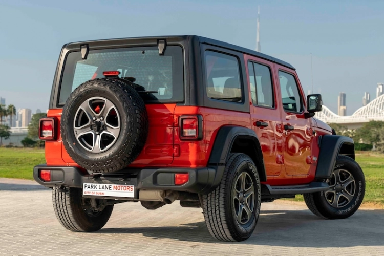 Jeep Wrangler Unlimited, год 2018, цвет Red-Gasoline, пробег 76,000 km, фото 4920