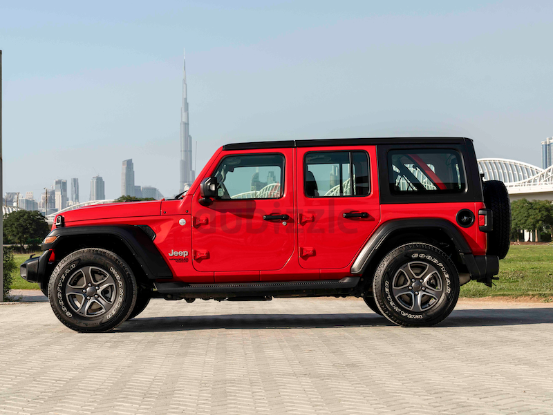 Jeep Wrangler Unlimited, год 2018, цвет Red-Gasoline, пробег 76,000 km, фото 4924