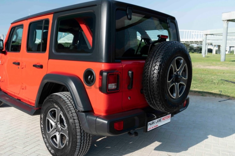 Jeep Wrangler Unlimited, год 2018, цвет Red-Gasoline, пробег 76,000 km, фото 4927