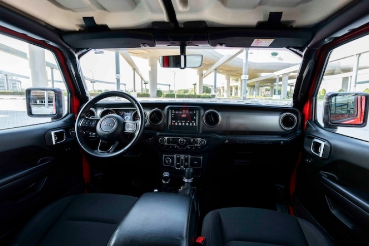 Jeep Wrangler Unlimited, год 2018, цвет Red-Gasoline, пробег 76,000 km, фото 4932