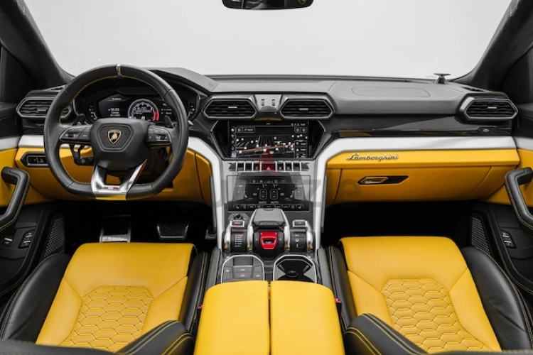 Lamborghini Urus, год 2021, цвет Black-Gasoline, пробег 42,000 km, фото 2971
