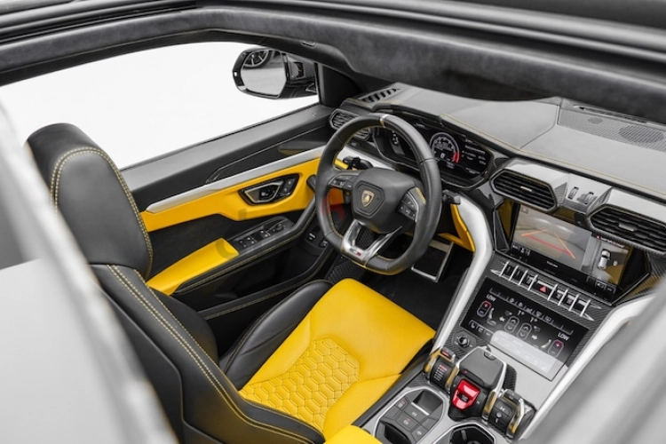 Lamborghini Urus, год 2021, цвет Black-Gasoline, пробег 42,000 km, фото 2979