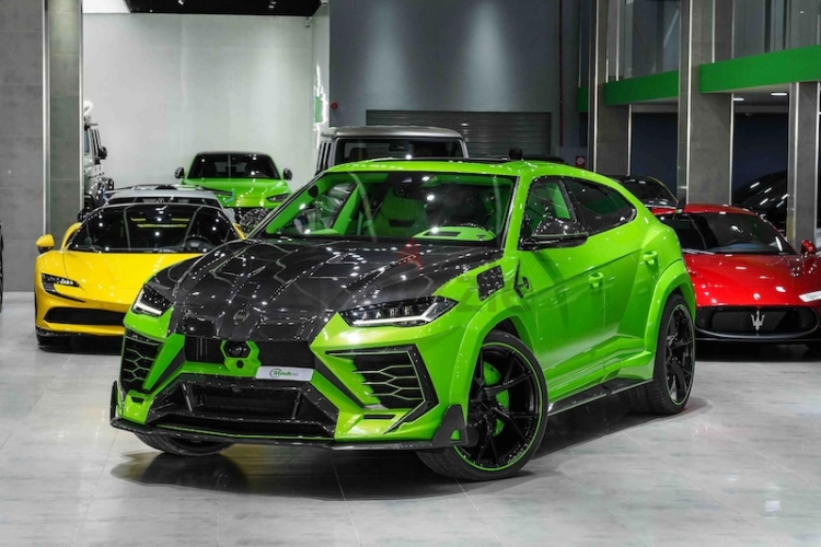Lamborghini Urus, год 2021, цвет Green-Gasoline, пробег 0 km, фото 2499