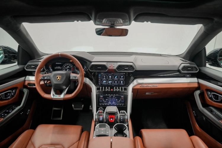 Lamborghini Urus, год 2022, цвет Burgundy-Gasoline, пробег 1,900 km, фото 1563