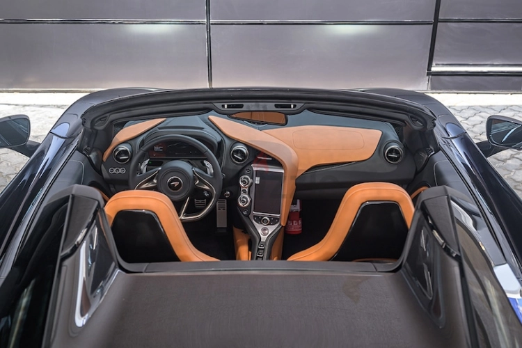 McLaren 720S, год 2022, цвет Black-Gasoline, пробег 2,900 km, фото 218