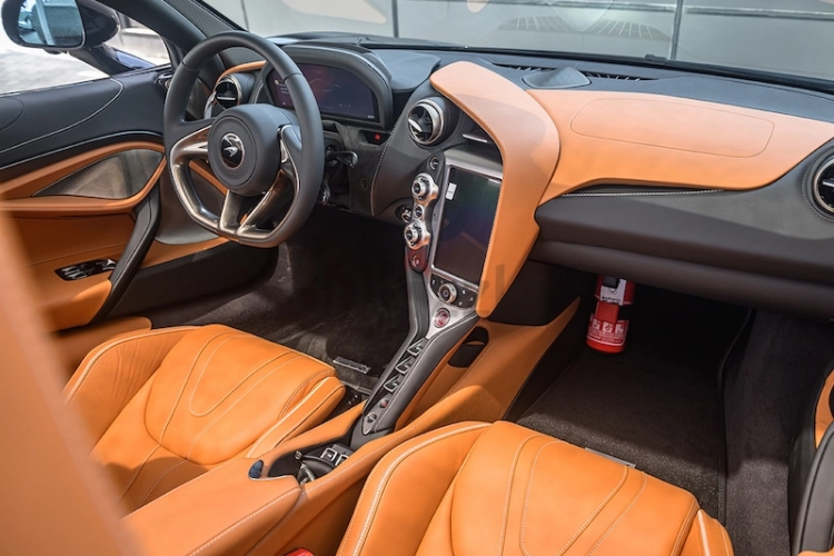 McLaren 720S, год 2022, цвет Black-Gasoline, пробег 2,900 km, фото 223