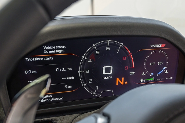 McLaren 720S, год 2022, цвет Black-Gasoline, пробег 2,900 km, фото 224