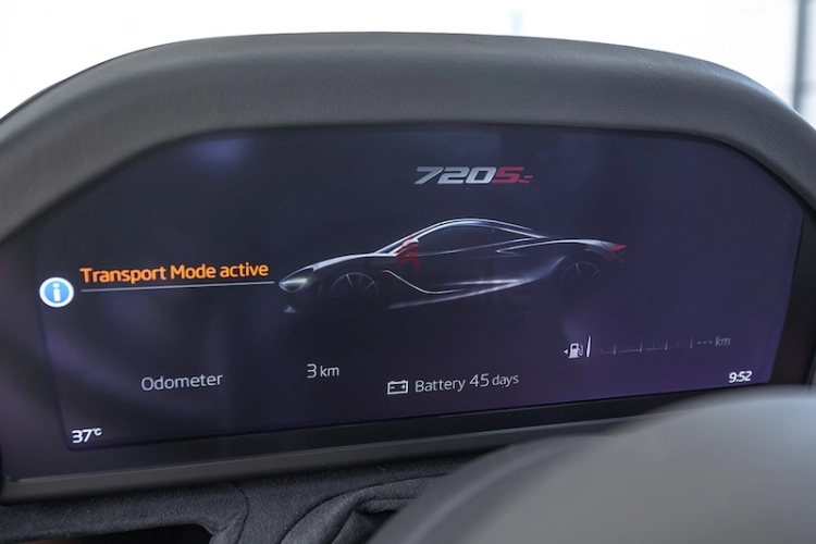 McLaren 720S, год 2022, цвет White-Gasoline, пробег 2,900 km, фото 208