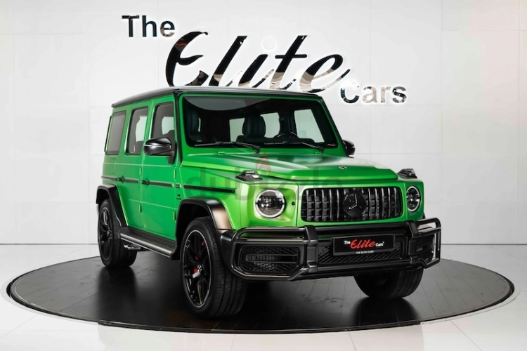Mercedes-Benz G-Class, год 2022, цвет Green-Gasoline, пробег 36 km, фото 3774