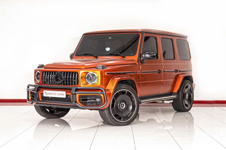 Mercedes-Benz G-Class, год 2022, цвет Orange-Gasoline, пробег 1,000 km, фото 4261