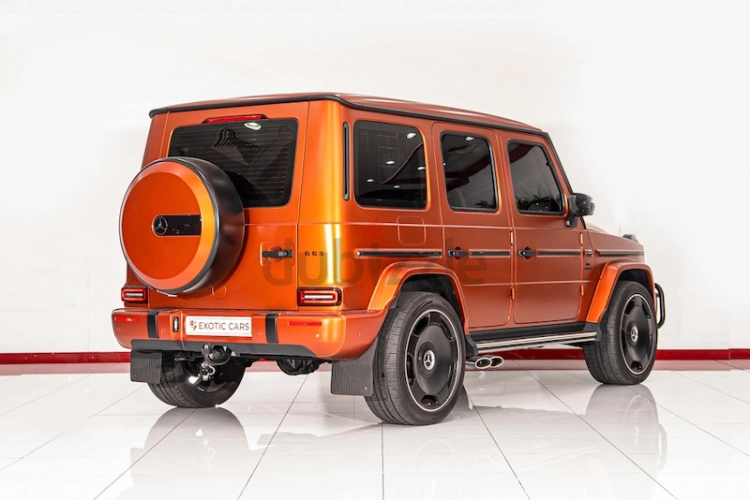 Mercedes-Benz G-Class, год 2022, цвет Orange-Gasoline, пробег 1,000 km, фото 4265