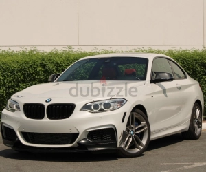 BMW 2-Series, год 2017, цвет White-Gasoline, пробег 77,000 km