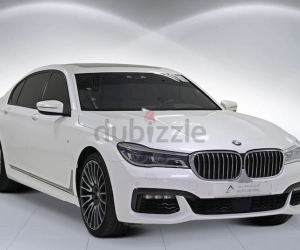 BMW 7-Series, год 2018, цвет Grey-Gasoline, пробег 90,116 km