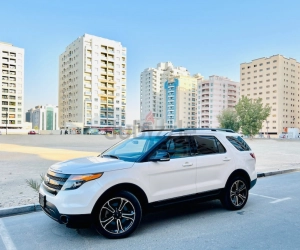 Ford Explorer, год 2015, цвет White-Gasoline, пробег 150,000 km