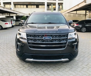 Ford Explorer, год 2019, цвет Grey-Gasoline, пробег 57,837 km