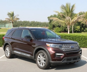 Ford Explorer, год 2020, цвет Burgundy-Gasoline, пробег 9,690 km