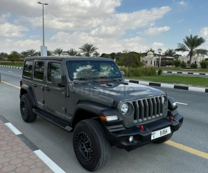 Jeep Wrangler Unlimited, год 2020, цвет Grey-Gasoline, пробег 5,600 km