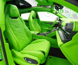 Lamborghini Urus, год 2021, цвет Green-Gasoline, пробег 0 km