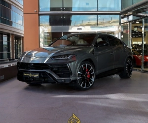 Lamborghini Urus, год 2022, цвет Grey-Gasoline, пробег 9,000 km