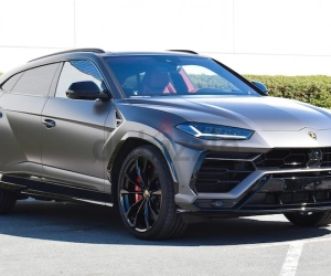 Lamborghini Urus, год 2023, цвет Black-Gasoline, пробег 106 km