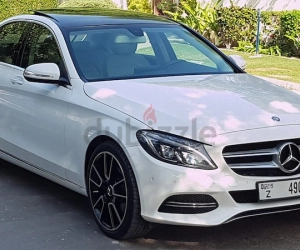Mercedes-Benz C-Class, год 2016, цвет White-Gasoline, пробег 100,500 km