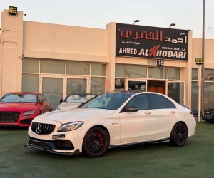 Mercedes-Benz C-Class, год 2016, цвет White-Gasoline, пробег 144,000 km