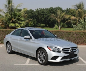 Mercedes-Benz C-Class, год 2021, цвет Silver-Gasoline, пробег 10,398 km