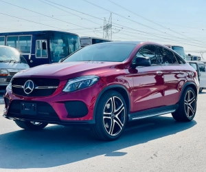 Mercedes-Benz GLE-Class, год 2017, цвет Red-Gasoline, пробег 36,821 km