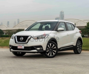 Nissan Kicks, год 2018, цвет White-Gasoline, пробег 53,000 km