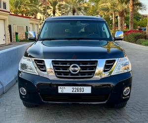 Nissan Patrol, год 2016, цвет Black-Gasoline, пробег 29,000 km