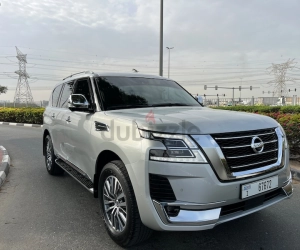 Nissan Patrol, год 2021, цвет Silver-Gasoline, пробег 38,000 km