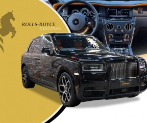 Rolls Royce Cullinan, год 2021, цвет Black-Gasoline, пробег 16,217 km