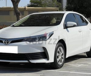Toyota Corolla, год 2019, цвет White-Gasoline, пробег 53,200 km