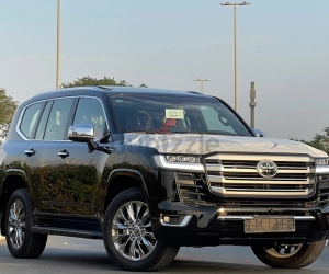 Toyota Land Cruiser, год 2022, цвет Black-Gasoline, пробег 0 km